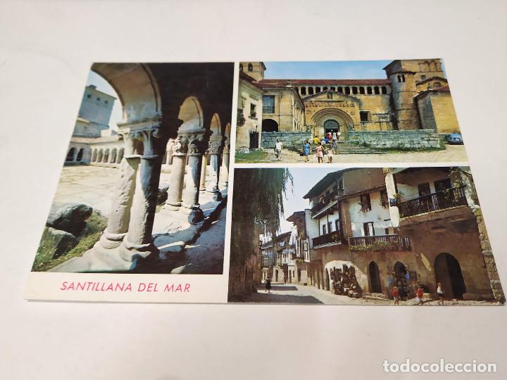 Postales: CANTABRIA - POSTAL SANTILLANA DEL MAR - Foto 1