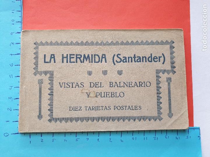 BLOCK DE 10 POSTALES DE ' LA HERMIDA - VISTAS DEL BALNEARIO Y PUEBLO ' - CANTABRIA -- ( BLOCK 2021 ) (Postales - España - Cantabria Antigua (hasta 1.939))