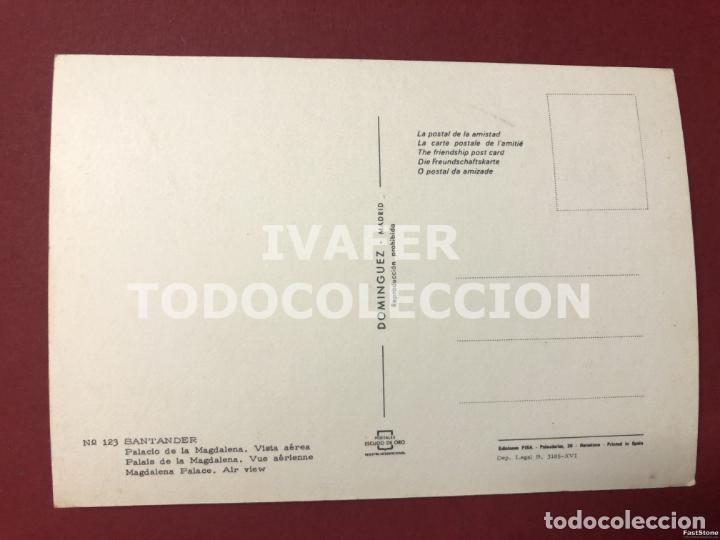 Postales: POSTAL SANTANDER, PALACIO DE LA MAGDALENA - Foto 2
