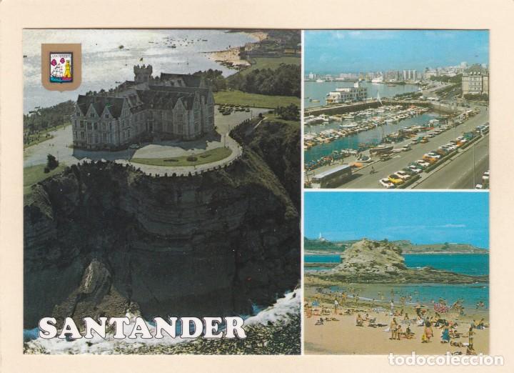 Postales: POSTAL DIVERSOS ASPECTOS. SANTANDER (1981) - Foto 1