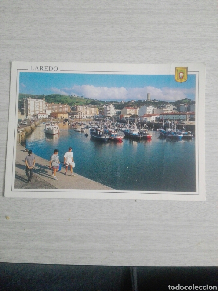 Postales: Postal de Laredo Cantabria puerto - Foto 1