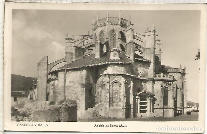 Postales: CANTABRIA CASTRO URDIALES ESCRITA - Foto 1