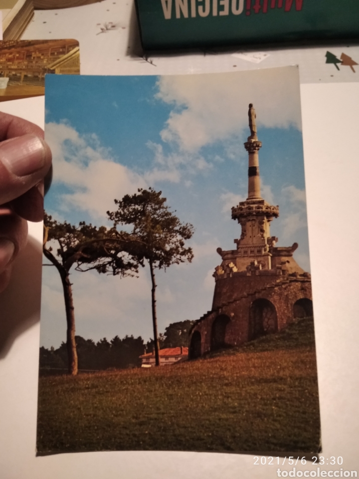 Postales: Comillas estatua del Marqu&eacute;s de Comillas - Foto 1