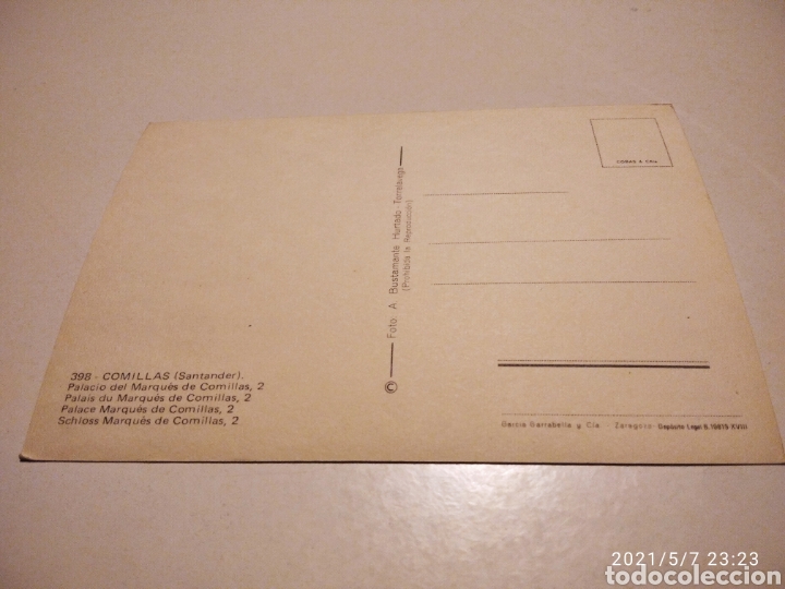 Postales: Comillas Palacio del Marqu&eacute;s - Foto 2