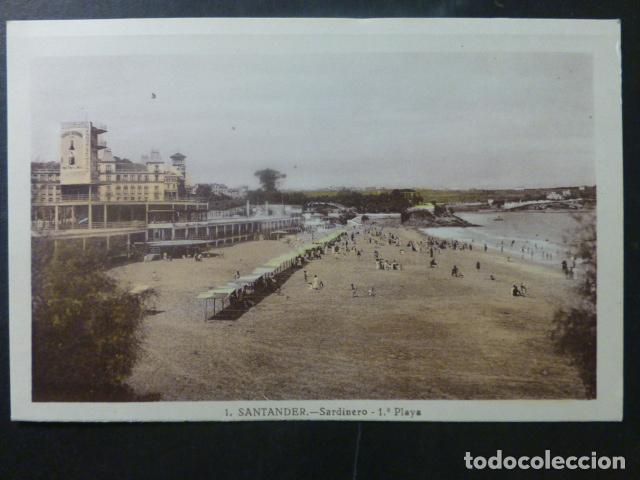 Postales: SANTANDER SARDINERO PRIMERA PLAYA - Foto 1