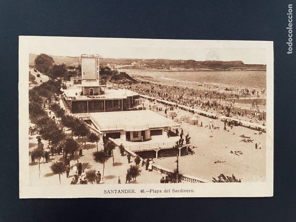 Postales: Postal Santander. Playa del Sardinero. - Foto 1