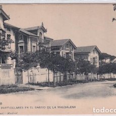 Postales: SANTANDER CASAS PARTICULARES EN EL BARRIO DE LA MAGDALENA. 296 HAUSER Y MENET.