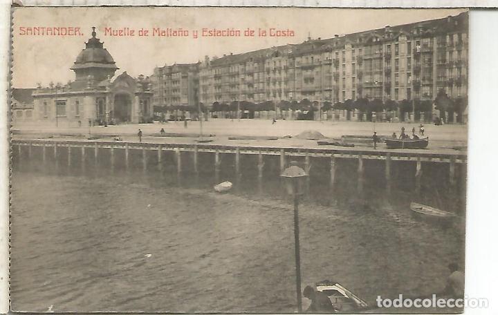 Postales: SANTANDER MUELLE ESCRITA - Foto 1