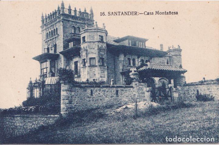 Postales: SANTANDER - CASA MONTA&Ntilde;ESA - Foto 1