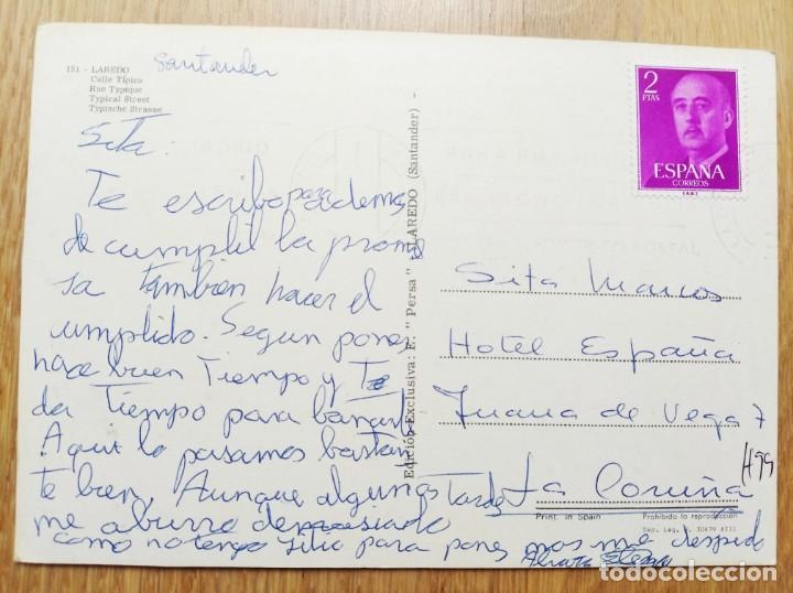 Postales: LAREDO - CALLE TIPICA - Foto 2