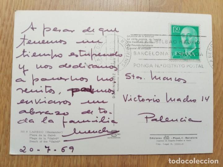 Postales: LAREDO - PLAYA DE LA SALVA - Foto 2