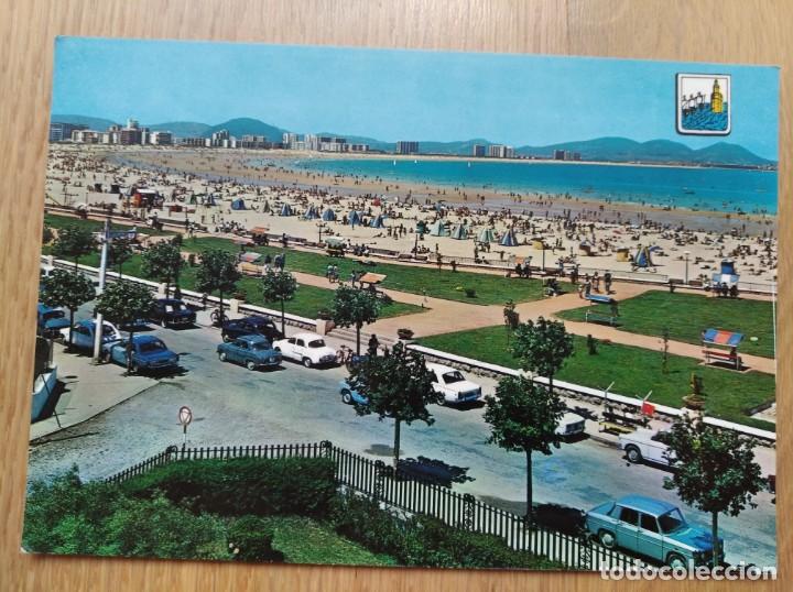 Postales: LAREDO - PLAYA Y JARDINES DE ELORZA - Foto 1