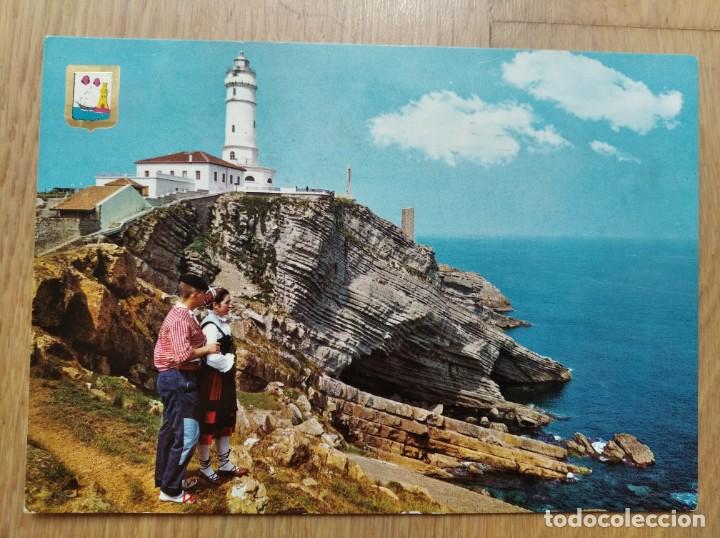 Postales: SANTANDER - FARO CABO MAYOR - Foto 1