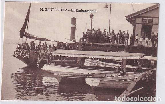 Postales: Santander 14 El Embarcadero. Sin circular. - Foto 1
