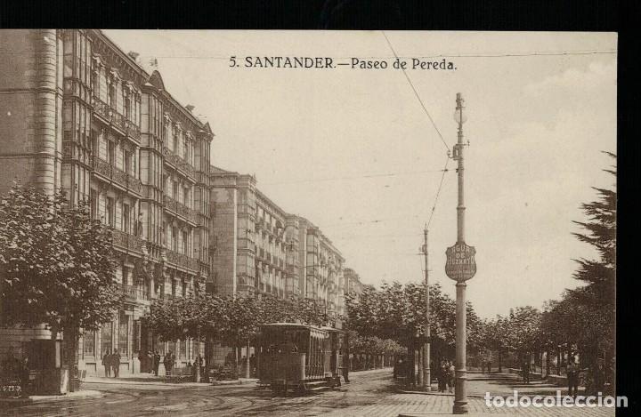 Postales: Santander. Paseo de Pereda - Foto 1