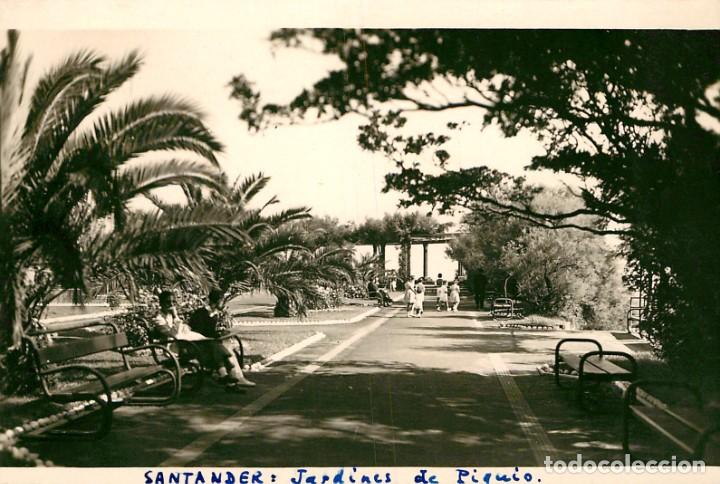 Postales: ea285 Santander Jardines De Piquio Manipel - Foto 1