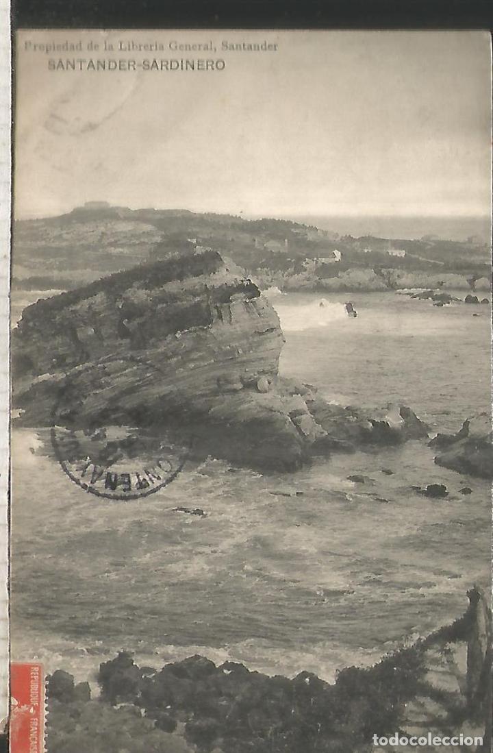 Postales: CANTABRIA SANTANDER ESCRITA - Foto 1