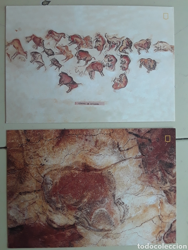 Postales: 2 Postales de la Cueva de Altamira ( Cantabria) - Foto 1