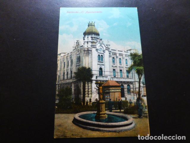 Postales: SANTANDER EL AYUNTAMIENTO - Foto 1