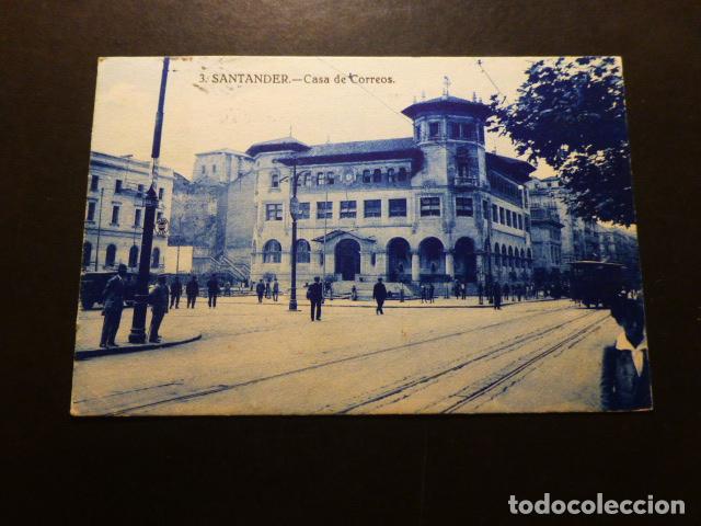 Postales: SANTANDER CASA DE CORREOS - Foto 1