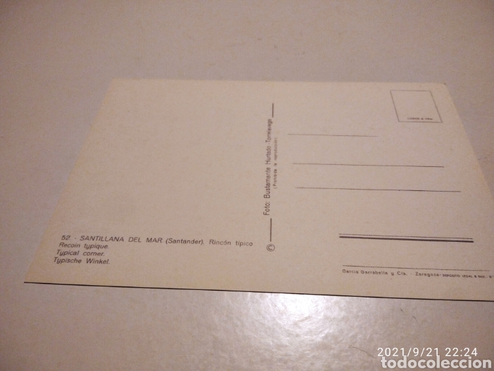 Postales: Postal Santillana del Mar - Foto 2