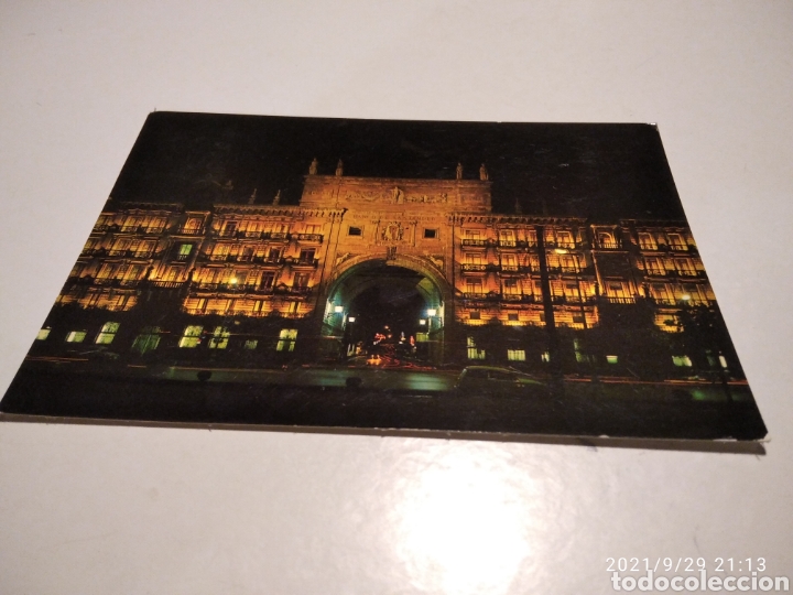 Postales: Postal Santander noche Banco de Santander - Foto 1