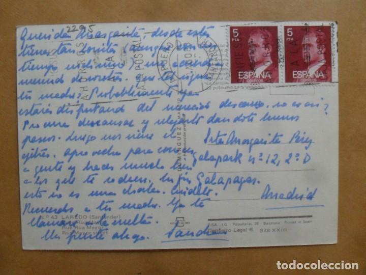 Postales: POSTAL - LAREDO, SANTANDER - CALLE MAYOR - Foto 2