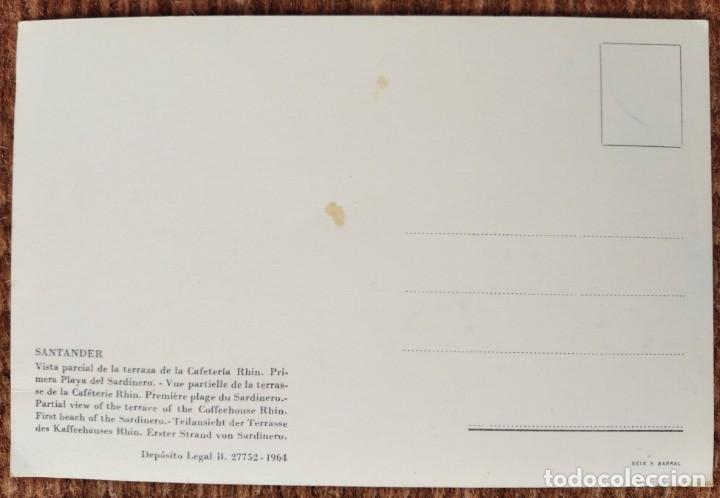 Postales: SANTANDER - RESTAURANTE RHIN - Foto 2
