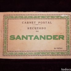 Cartes Postales: SANTANDER - BLOCK 20 POSTALES - PRINCIPIOS SIGLO XX - 15 X 9 CM. Lote 298438958