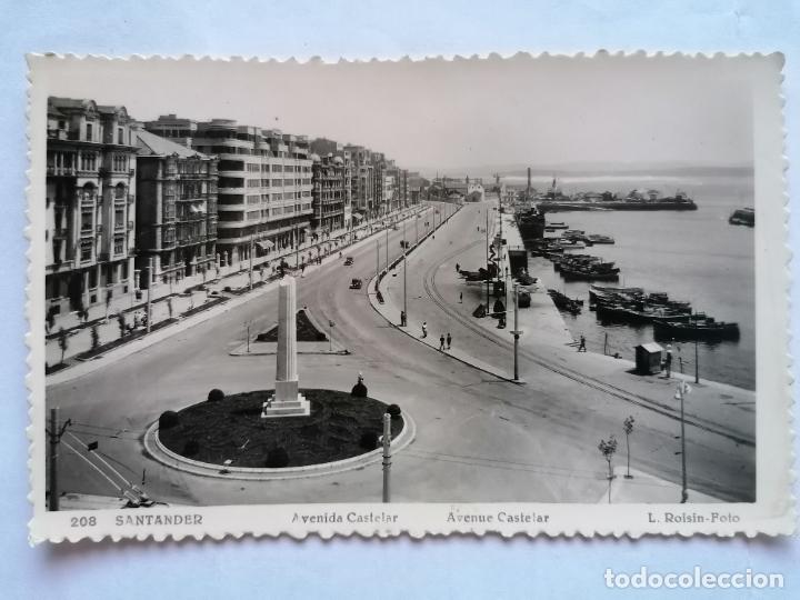 Postales: POSTAL SANTANDER - AVENIDA CASTELAR - Foto 1