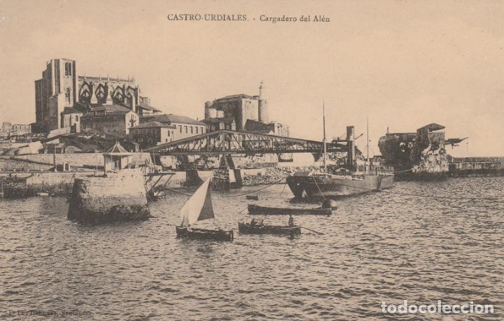 CASTRO -URDIALES. CARGADERO DE ALÉN (Postales - España - Cantabria Antigua (hasta 1.939))