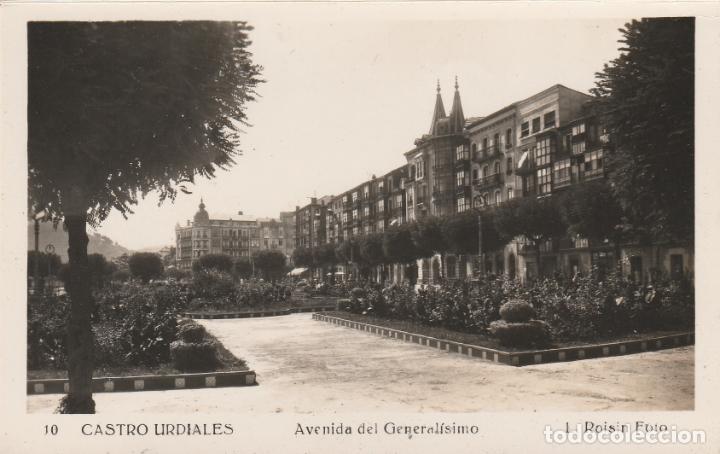 Postales: CASTRO -URDIALES. Avenida del General&iacute;simo - Foto 1