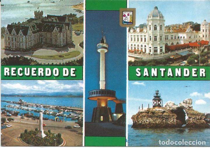 Postales: [POSTAL] Diversos aspectos. Santander (Cantabria) (sin circular) - Foto 1