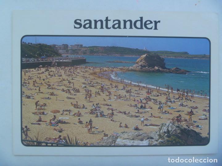 Postales: POSTAL DE SANTANDER : PLAYA DEL CAMELLO - Foto 1