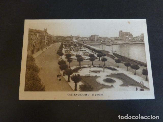 Postales: CASTRO URDIALES CANTABRIA EL PARQUE - Foto 1