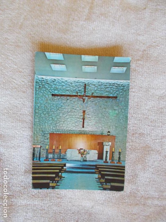 postal, altar iglesia santa maría de los angele - Buy Postcards from  Cantabria on todocoleccion