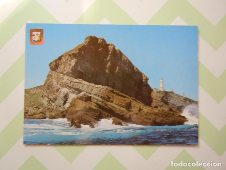 Postales: Postal de Costa y Faro de Santander - Foto 1