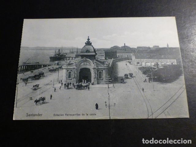 Postales: SANTANDER ESTACION FERROCARRILES DE LA COSTA - Foto 1