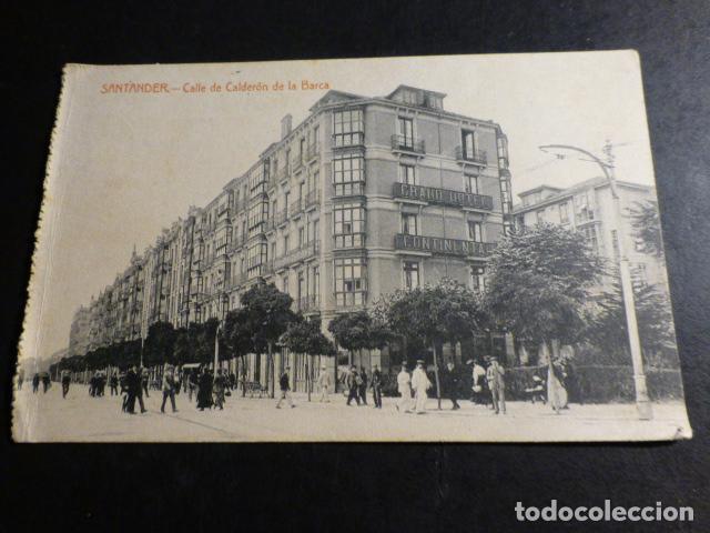 Postales: SANTANDER CALLE CALDERON DE LA BARCA - Foto 1