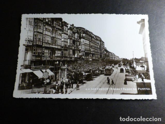 Postales: SANTANDER RIBERA Y PASEO DE PEREDA - Foto 1