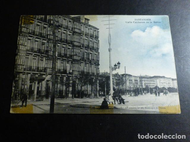 Postales: SANTANDER CALLE CALDERON DE LA BARCA - Foto 1