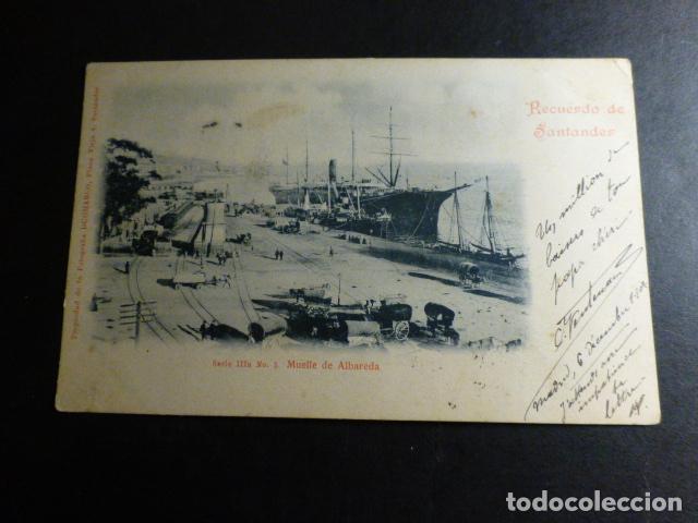 Postales: SANTANDER MUELLE DE ALBAREDA - Foto 1