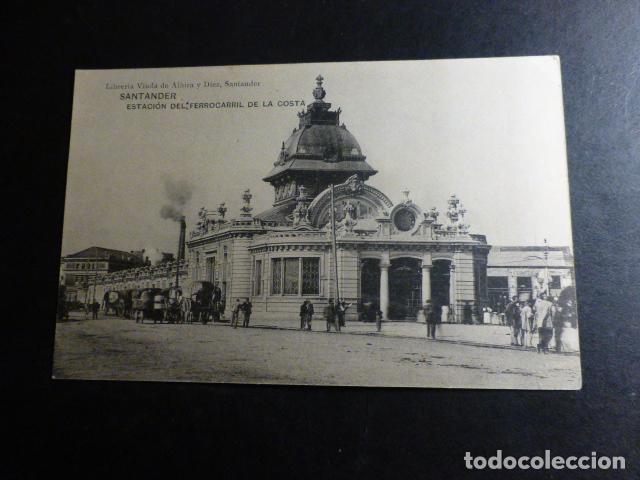 Postales: SANTANDER ESTACION DEL FERROCARRIL DE LA COSTA - Foto 1