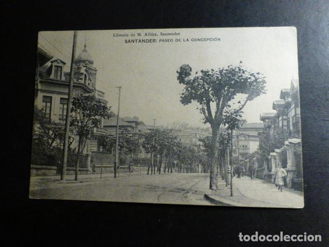 Postales: SANTANDER PASEO DE LA CONCEPCION - Foto 1
