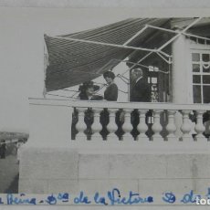 Postales: FOTO POSTAL DE LA REINA VICTORIA EUGENIA,EN EL HIPODROMO DE SANTANDER 1919, NO CIRCULADA.. Lote 334938193