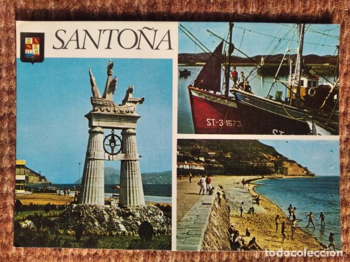 Postales: SANTO&Ntilde;A - DOMINGUEZ - ESCUDO DE ORO - Foto 1