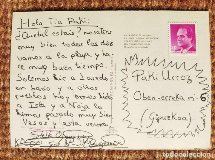 Postales: SANTO&Ntilde;A - DOMINGUEZ - ESCUDO DE ORO - Foto 2