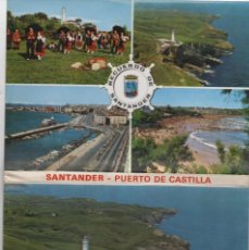 Postales: POSTALES-RECUERDOS DER SANTANDER-TIOI ACORDEON-CANTABRIA. Lote 341240293