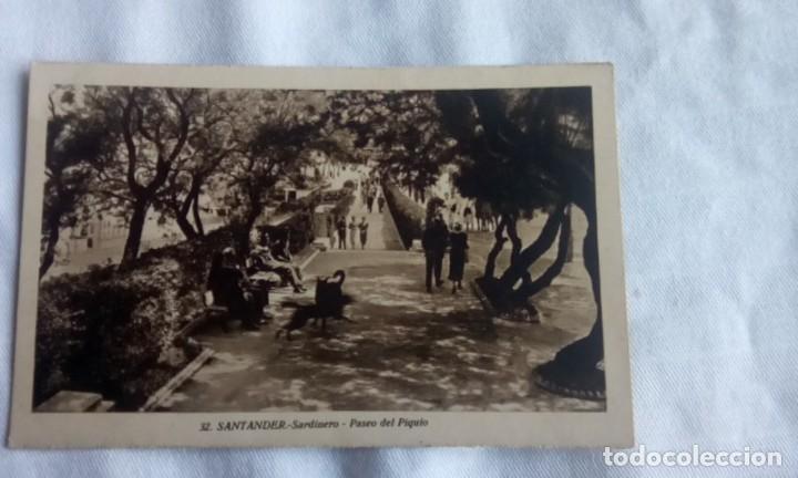 Postales: SANTANDER POSTAL ANTIGUA ,BLANCO Y NEGRO - Foto 1