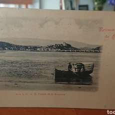 Postales: POSTAL SANTANDER CANTABRIA SAN VICENTE DE LA BARQUERA, CIRCULADA EN 1902, VED FOTOS